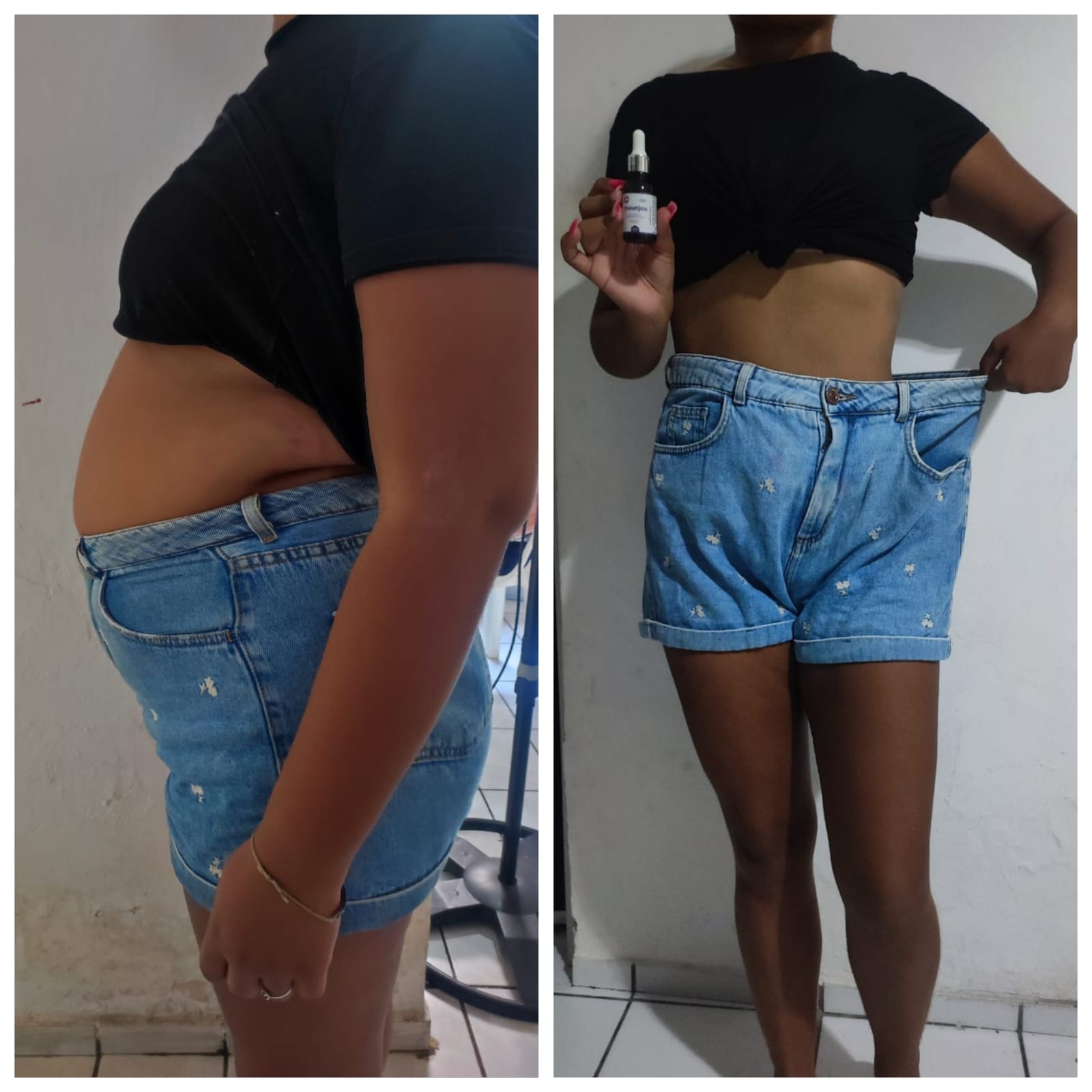 Antes e depois — foto 2