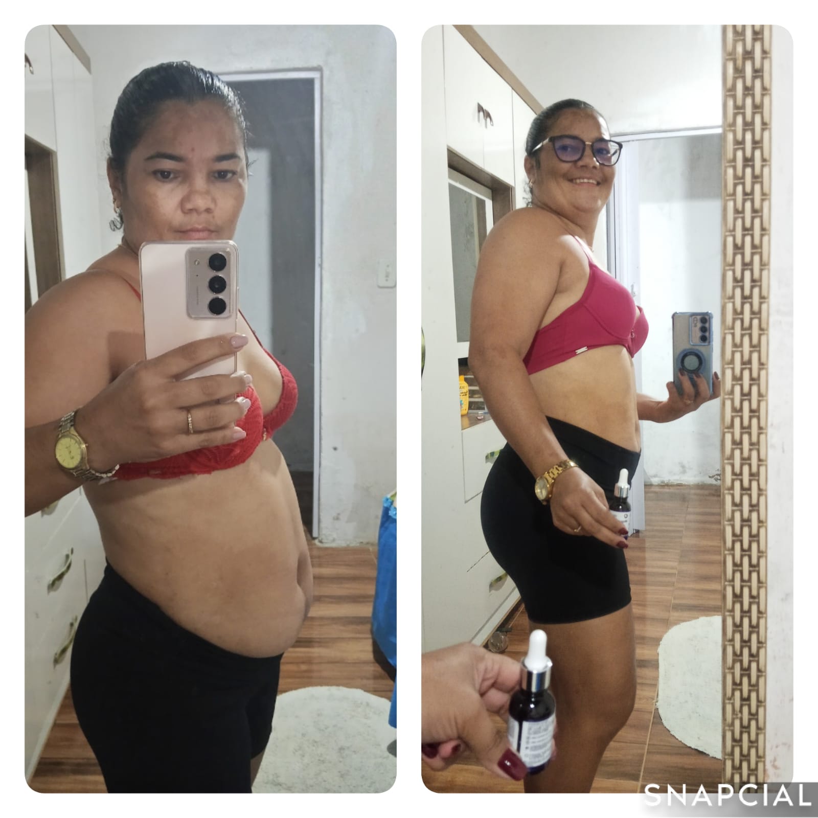 Antes e depois — foto 1
